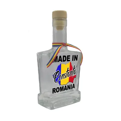 Made in constanta romania, sticla cu mesaj plata, 500 ml, model divgs179 06 14